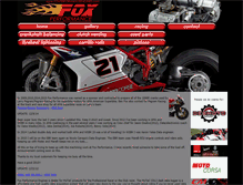 Tablet Screenshot of foxperformanceengines.com